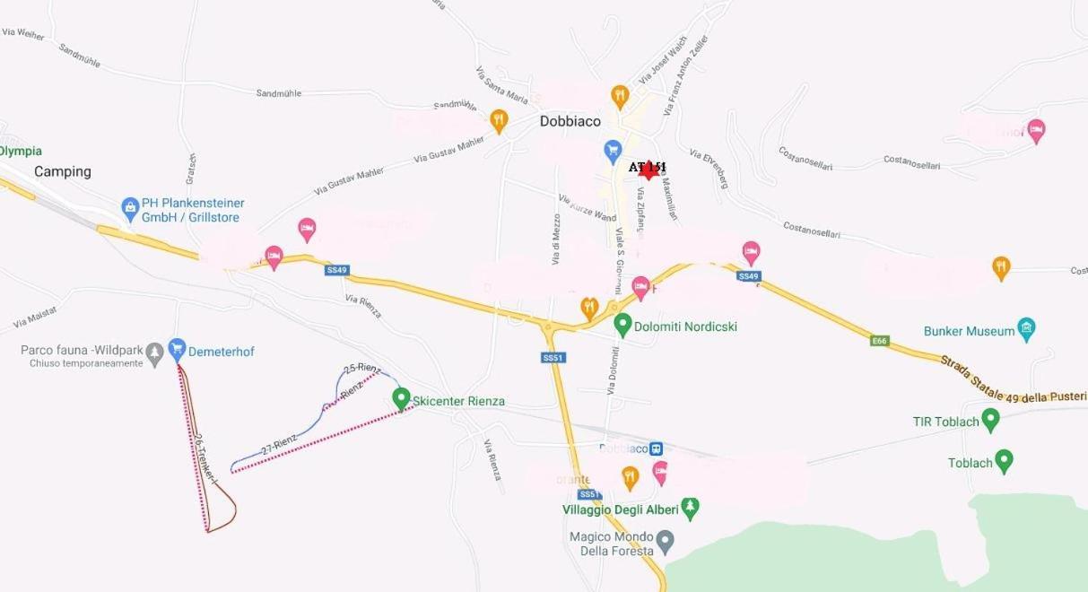 Apartmán Aurturist Dobbiaco Roulette Exteriér fotografie